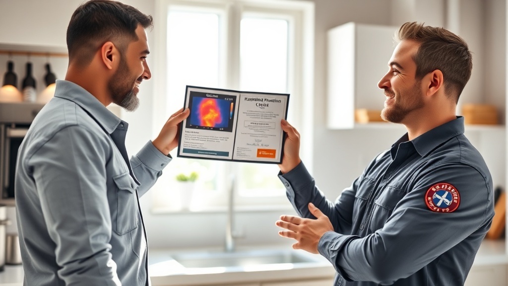 איך לבחור אינסטלטור שמבין במצלמה תרמית?